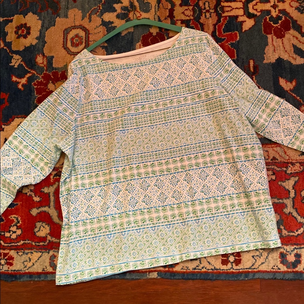 Long sleeve blouse